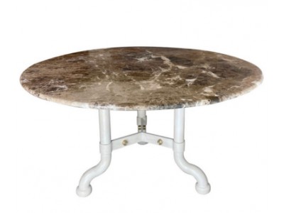 1970's Marzio Cecchi Round Dining Table